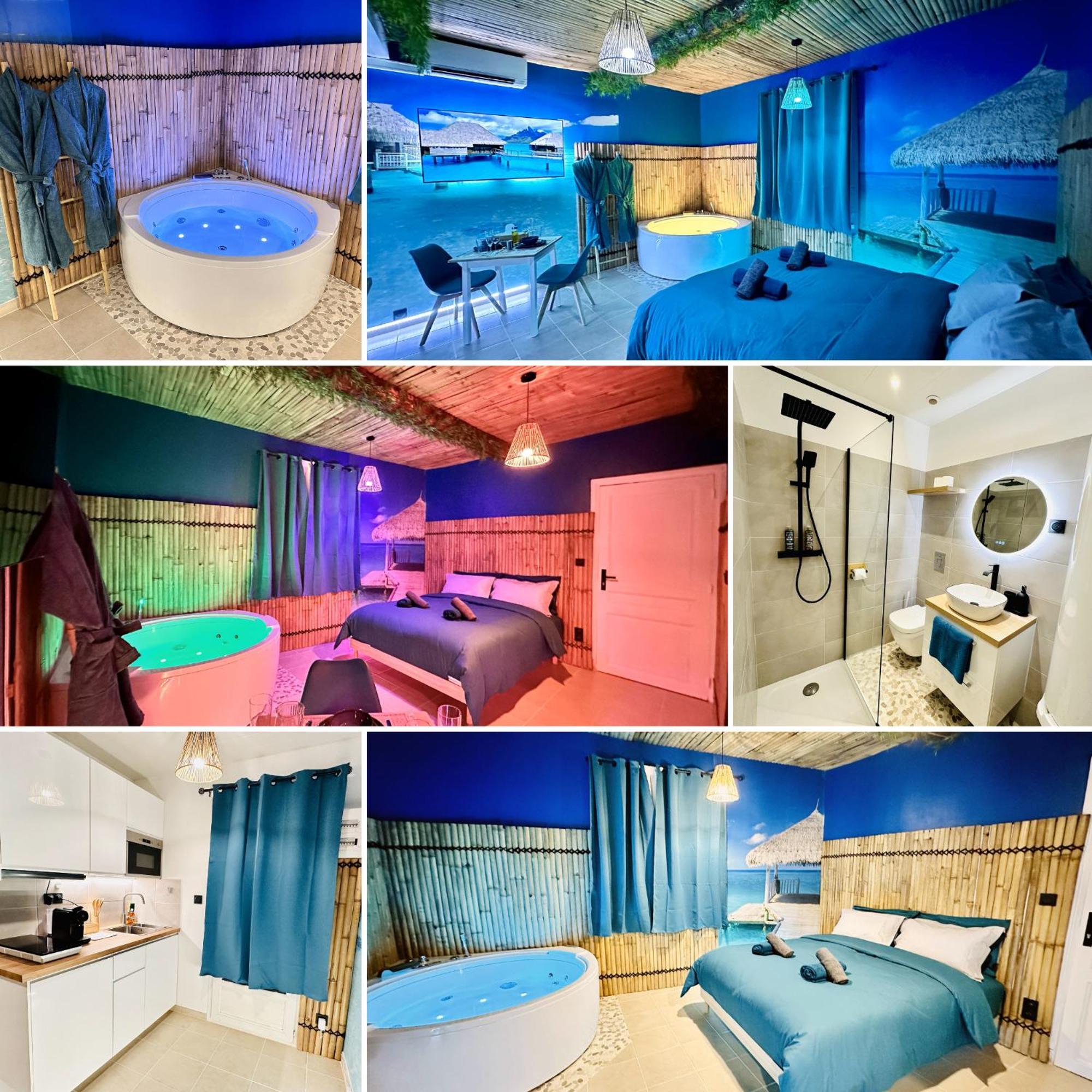 Narbnb - Bora-Bora Suite - Jacuzzi - Centre - Clim Narbonne Buitenkant foto